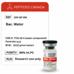 BAC Bacteriostatic Water - Image 2